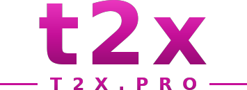 t2x logo